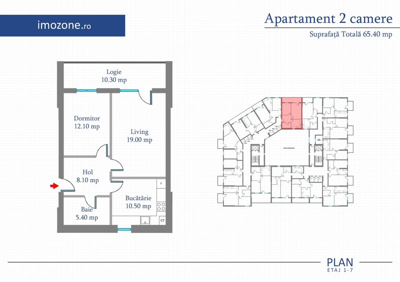 Militari- Metrou Preciziei, 2 Camere, 65.4 mp, Bloc Nou, lift, Comision 0%